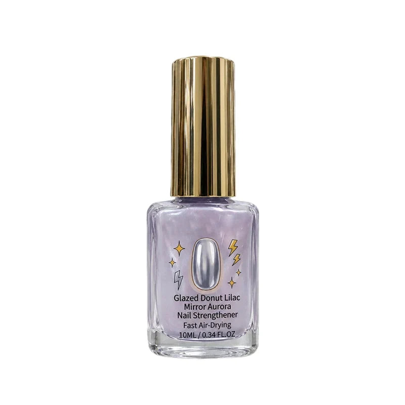 🔥Last Day Buy 1 Get 1 Free $ 9.99 Each🔥✨Lilac Glossy Mirror Nail Strengthener