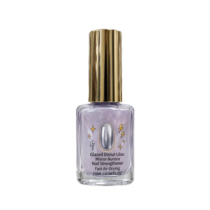 🔥Last Day Buy 1 Get 1 Free $ 9.99 Each🔥✨Lilac Glossy Mirror Nail Strengthener